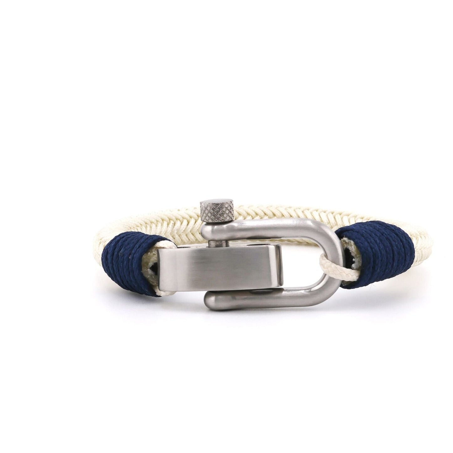 Desert Loop Braided Rope Adjustable Shackle Bracelet - Bluccii