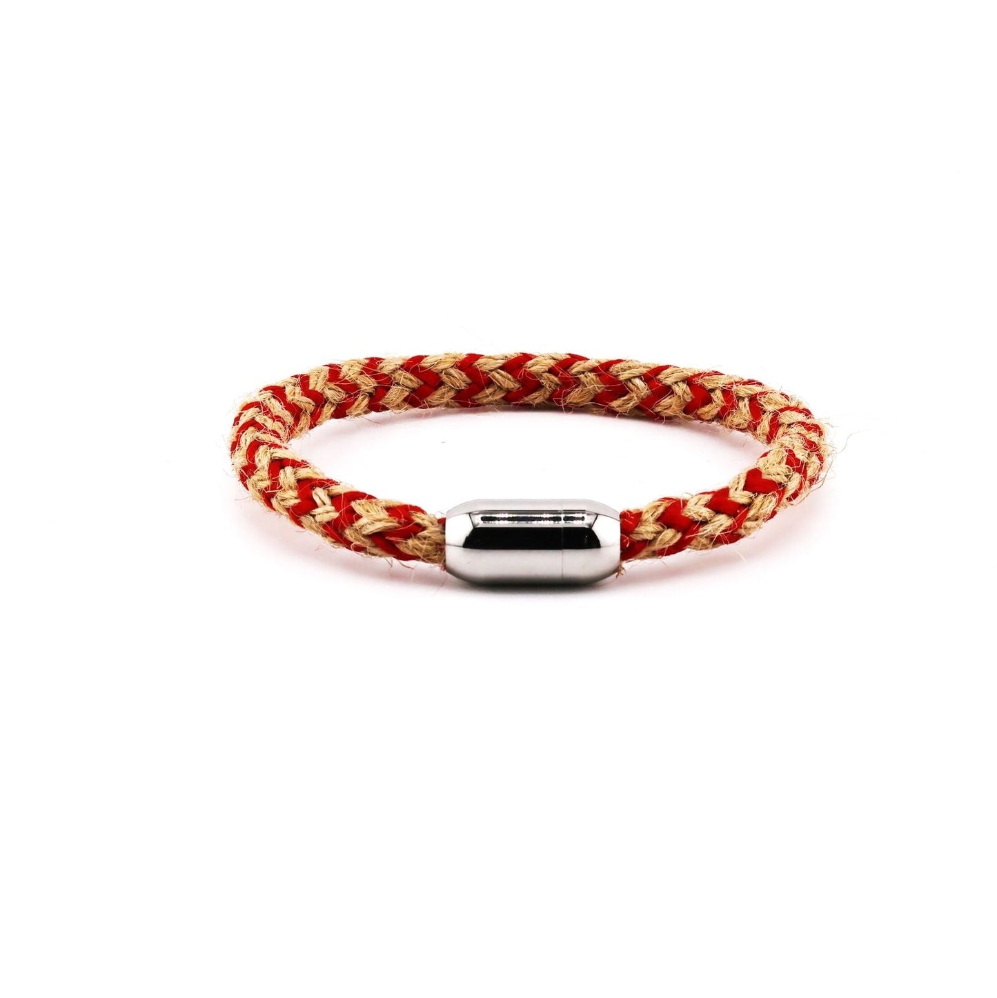 Haystack Braided Rope Magnetic Clasp Bracelet - Bluccii