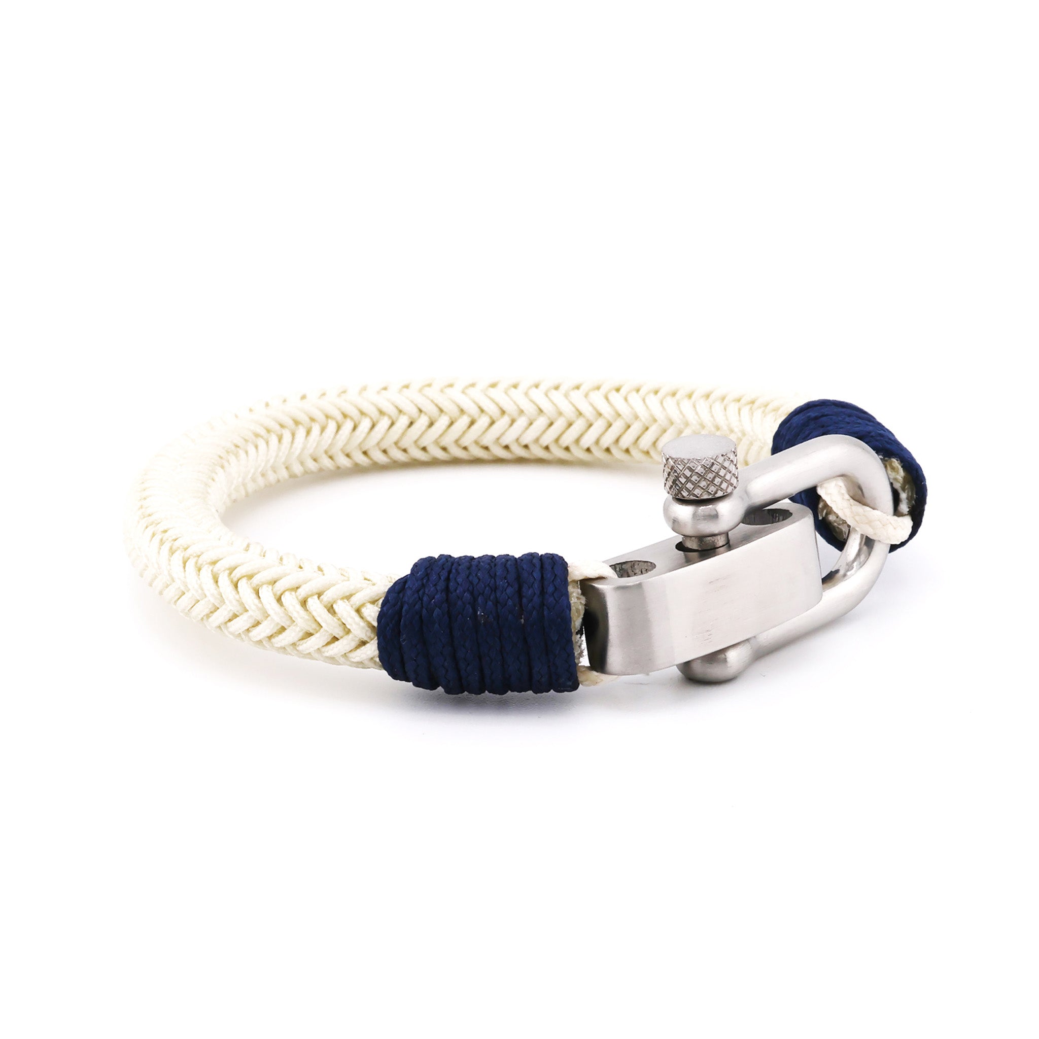 Desert Loop Braided Rope Adjustable Shackle Bracelet