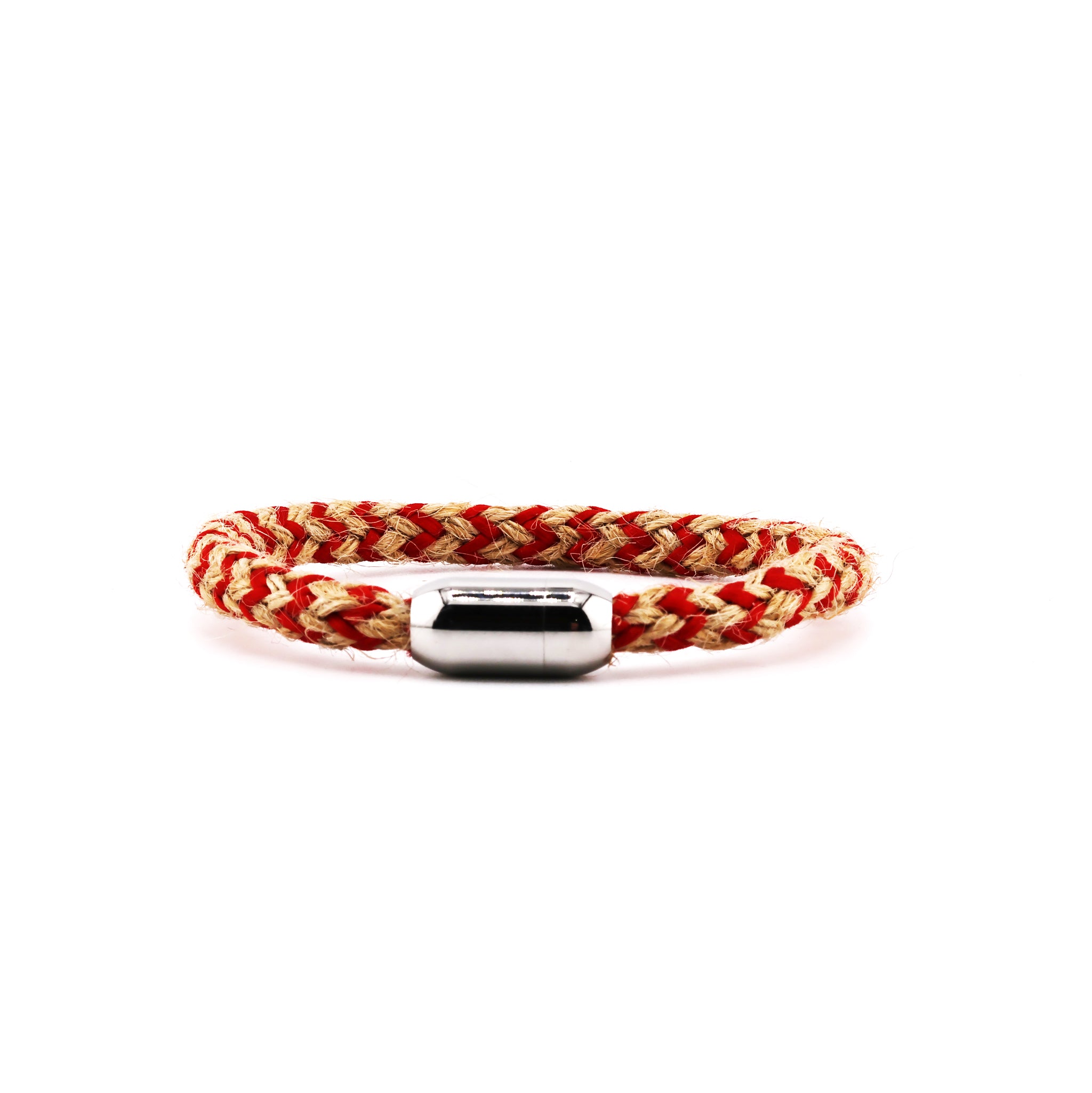 Haystack  Braided Rope Magnetic Clasp Bracelet