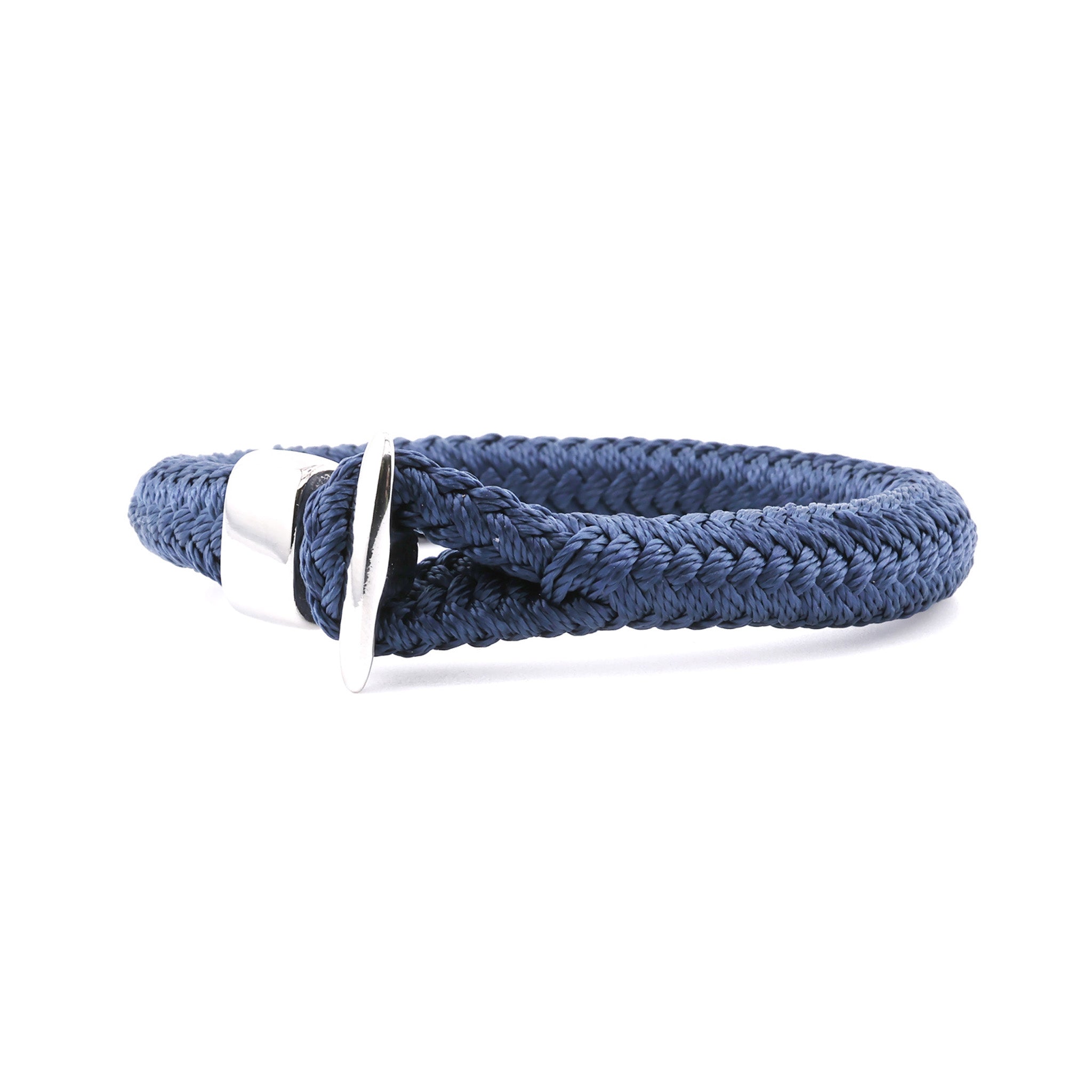 Braided Blue Rope Bracelet